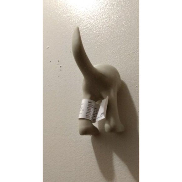 NEW 3 Ikea Beige BASTIS Dog Tail Wall Hanger Hook Hat Coat Leash Keys  NWT - Picture 8 of 10